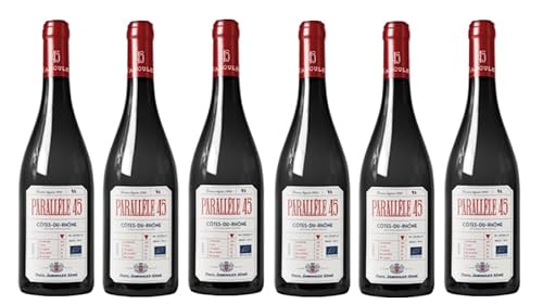 6x 0,75l - 2023er - Paul Jaboulet Aîné - Parallèle 45 - Rouge - Côtes-du-Rhône A.O.P. - Frankreich - Rotwein trocken von Paul Jaboulet