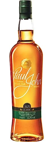 Paul John CLASSIC Select Cask Indian Single Malt Whisky (1 x 0.7 l) von Paul John