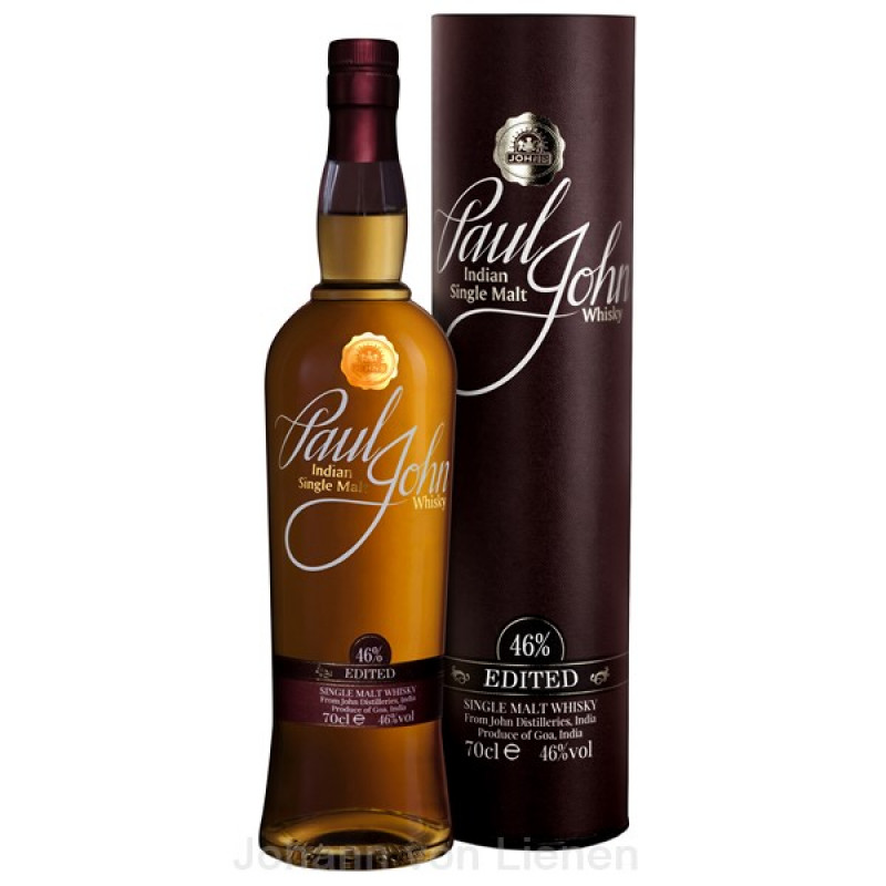 Paul John Edited Indian Single Malt 0,7 L 46%vol von Paul John