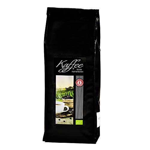 Kaffee Hausmischung Bio, gemahlen, 250g von Schrader