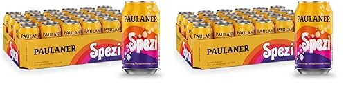 Paulaner Spezi • Erfrischungsgetränk mit Cola & Orange•EINWEG (24x0,33l) (Packung mit 2) von Paulaner