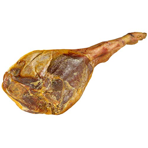 4,5kg Original Paleta Serrana ganze Keule Serrano Schinken Vorderkeule spanischer Serranaschinken 10 Monate luftgetrocknet von Paulino Martin