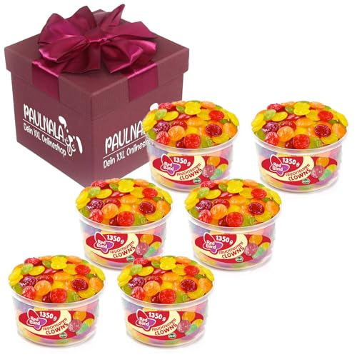 Red Band Fruchtgummi Clowns 1,35 kg Dose inkl. Überraschungsgeschenk von Paulnala.de (6) von Paulnala Dein XXL Onlineshop