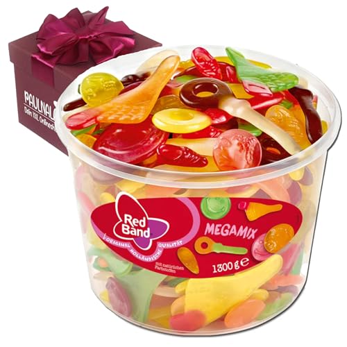 Red Band Mega Mix 1,3 kg Dose inkl. Überraschungsgeschenk von Paulnala.de von Paulnala Dein XXL Onlineshop