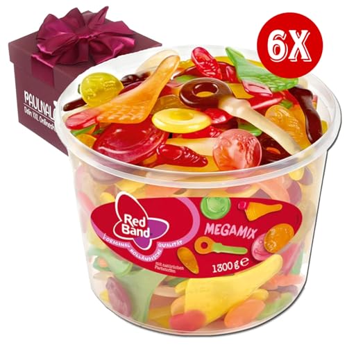 Red Band Mega Mix 6x 1,3 kg Dose inkl. Überraschungsgeschenk von Paulnala.de von Paulnala Dein XXL Onlineshop