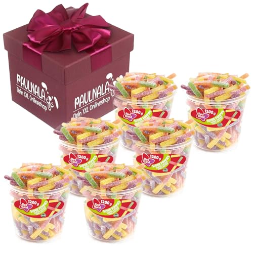 Red Band Super Pommes - super sauer 6x 1,2 kg Dose inkl. Überraschungsgeschenk von Paulnala.de von Paulnala Dein XXL Onlineshop