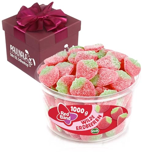 Red Band Wilde Erdbeeren 1 kg Dose inkl. Überraschungsgeschenk von Paulnala.de (1) von Paulnala Dein XXL Onlineshop