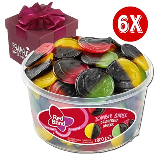 Red Band Zombie Smile 6x 1,2 kg Dose inkl. Überraschungsgeschenk von Paulnala.de von Paulnala Dein XXL Onlineshop