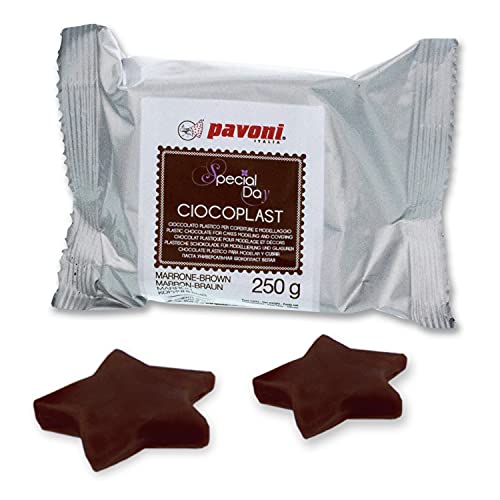 Pavoni Italia Fondant aus Schokolade 250g, braun von Pavoni