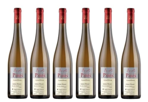 6x 0,75l - 2023er - Pawis - Grüner Silvaner - VDP.Gutswein - Qualitätswein Saale-Unstrut - Deutschland - Weißwein trocken von Pawis