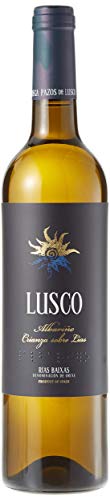 6x 0,75l - 2023er - Pazos de Lusco - Lusco - Albariño - Crianza sobre lias - Rías Baixas D.O.P. - Spanien - Weißwein trocken von Pazos de Lusco