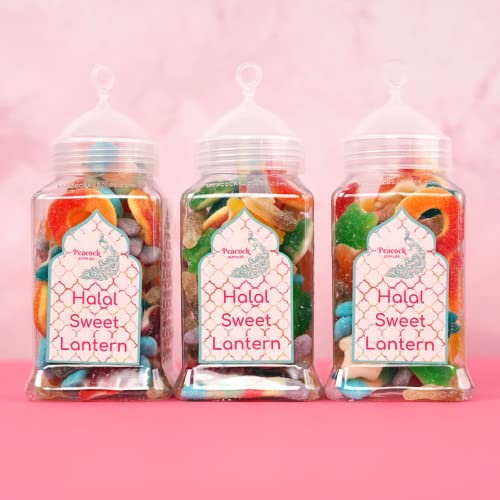 Halal Sweet Lantern-Glas, 3 Stück von Peacock Supplies