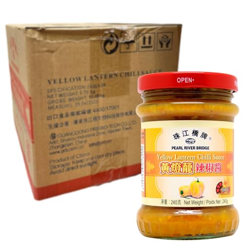 PEARL RIVER BRIDGE - Gelbe Chili Sauce - Multipack (24 X 240 GR) von Pearl River Bridge