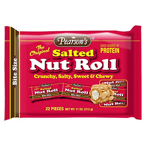 Pearsons Salted Nut Roll Bite Size 22 Pieces 11oz. von Pearson