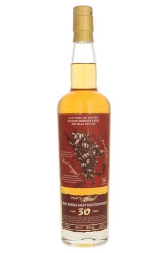 Hard To Find Peat's Beast 30 Years Old Islay Single Malt Limited Edition 50,6% Vol. 0,7l in Geschenkbox von Peat's Beast