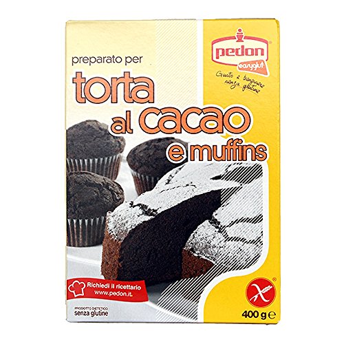 Kuchen vorbereiteten Preparato Per Torta Al Cacao Per Celiaci Senza Glutine 400 G von Pedon