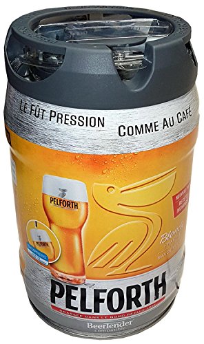 Pelforth Blonde Bier mit Zapfhahn 5 Liter Partyfass 5,8% vol. von Pelforth
