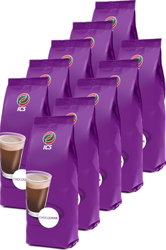 Slush Ice Pulver Choco Drink 10 x 1.000g | Für Slush Eismaschinen oder Handzubereitung von Pelican Rouge