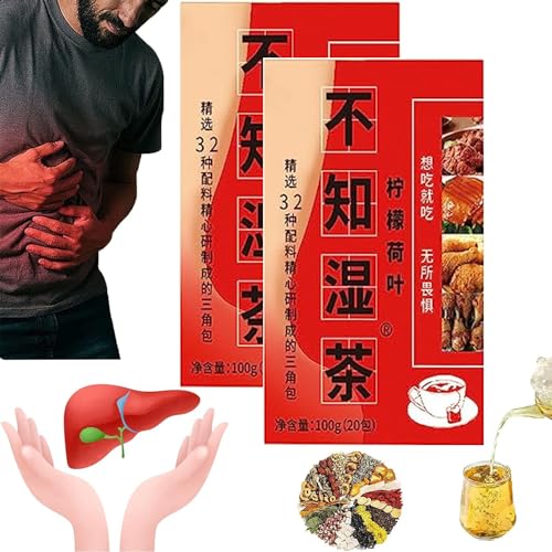 32 Flavors Liver Care Tea,Health Liver Care Tea,Chinese Nourishing Liver Tea Liver Clearing Tea,Liver Tea Detox Organic for Fatty Liver (2) von Pelinuar