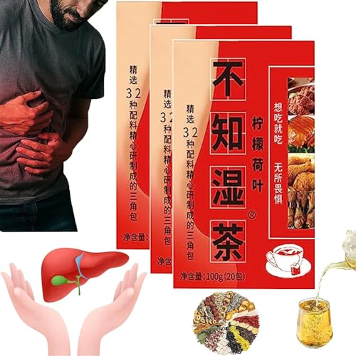 32 Flavors Liver Care Tea,Health Liver Care Tea,Chinese Nourishing Liver Tea Liver Clearing Tea,Liver Tea Detox Organic for Fatty Liver (3) von Pelinuar