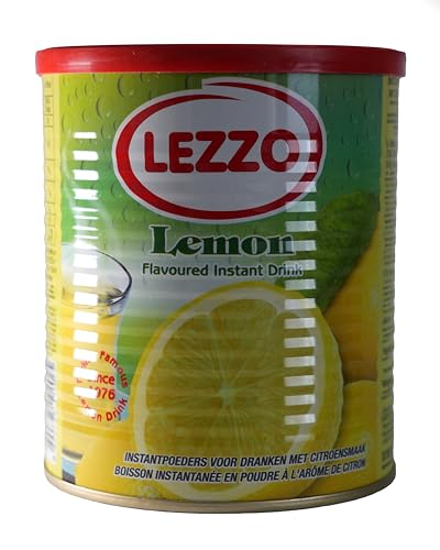 Lezzo Instant Getränkepulver mit Zitronengeschmack – Lezzo Zitrone (700g.) – Türkischer Zitronentee – Türkischer Tee – löslicher Instanttee – Pellear – Mit Vitamin C – Zum heiß oder kalt trinken von Pellear