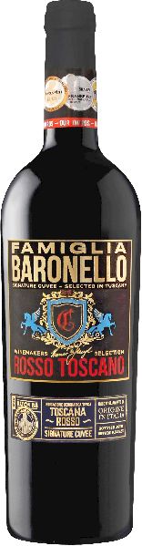 Pellegrino Baronello Toscana IGT Jg. 2020 Cuvee aus Sangiovese, Merlot, Cabernet Sauvignon im Holzfass gereift