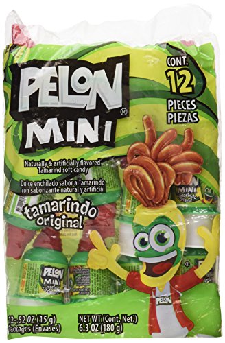 Pelon Pelo Rico Mini Pelon Bags, Tamarindo, 12 Count (Pack of 12) by Grupo Lorena [Foods] von Pelon Pelo Rico