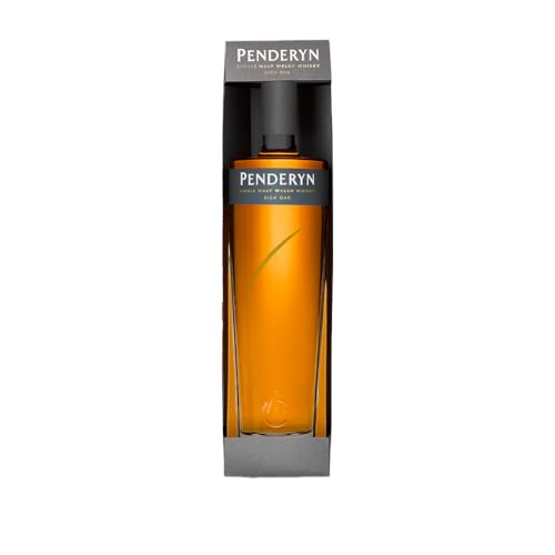 Penderyn Gold Single Malt Welsh Whisky Rich Oak –Ausgezeichneter Whisky aus Wales in der Geschenkpackung mit 46% vol. Alkohol (1 x 0,7l) von Penderyn