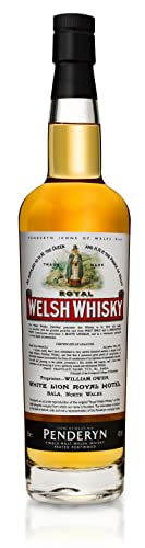 Penderyn Royal Welsh Whisky 43Prozent vol Icons of Wales No. 6 Single Malt Welsh Whisky-Peated Portwood Single Malt Whisky (1 x 0.7 l) von Penderyn