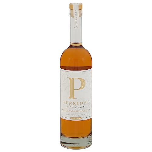 Penelope Four Grain Bourbon |Hergestellt aus 3 MashBills| Aromen von kandiertem Mais, Karamell, Eichenholz, Getreide, Sahne, Vanille, Kirsche & Zitrus | 1 x700ml von Penelope