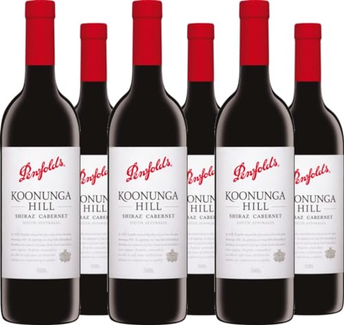 Penfolds 6er Vorteilspaket Koonunga Hill Shiraz Cabernet mit Schrauber 2021 (6 x 0.75 l) von Penfolds