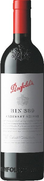 Penfolds Bin 389 Cabernet Shiraz Jg. 2019 limitiert Cuvee aus 57 Proz. Cabernet Sauvignon, 43 Proz. Shiraz 12 Monate in Eichenholzfässern und 12 Monate auf der Flasch gereift