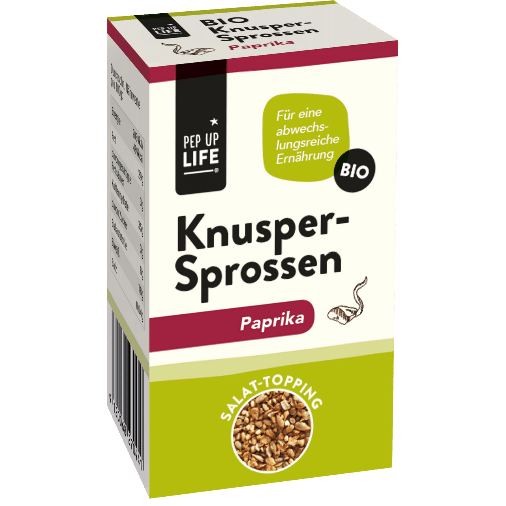 Bio Knusper Sprossen Paprika von PepUpLife