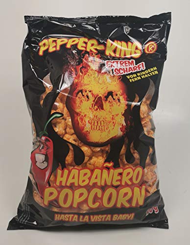 Pepper King Habanero Popcorn (90g) von Pepper King