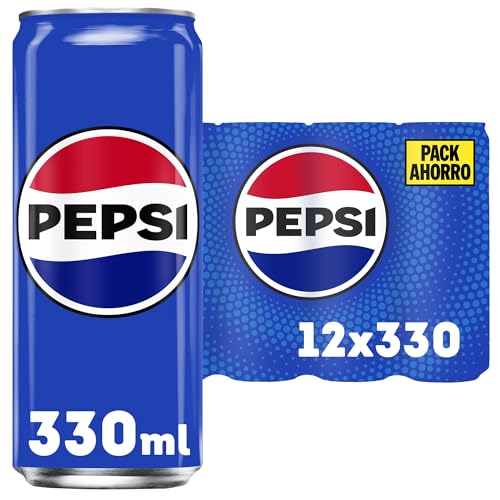Pepsi Refresco de cola - Paquete de 12 x 330 ml von Pepsi