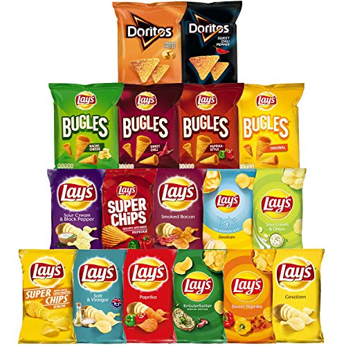 Lay's Snacks Party Mix 11x Lay's Chips, 4x Lay's Bugles, 2x Doritos von Lay's