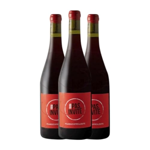 Pas Invite Côtes du Roussillon Jung 75 cl (Schachtel mit 3 Flaschen von 75 cl) von Pequeños Productores