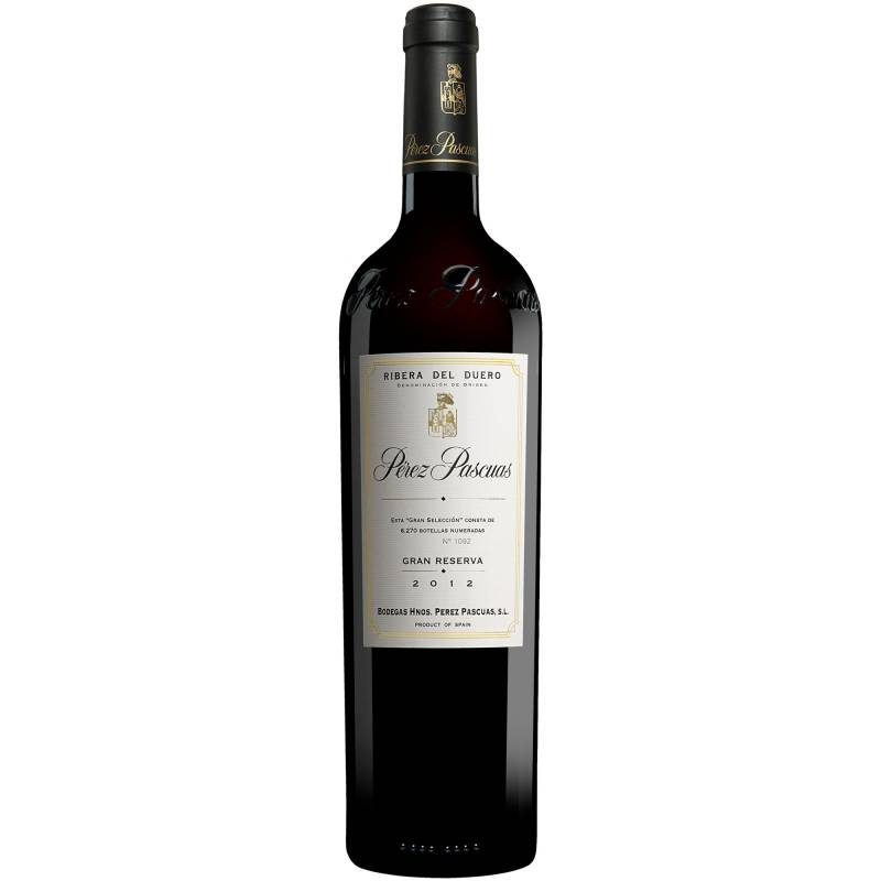 Pérez Pascuas »Gran Selección« Gran Reserva 2012  0.75L 14% Vol. Rotwein Trocken aus Spanien von Pérez Pascuas