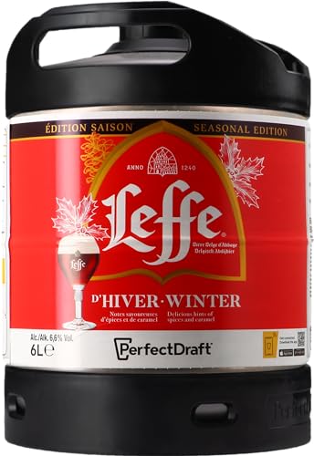 Perfectdraft Fässer - Bier passend für Zapfanlage für Zuhause. Inklusive 5 Euro Pfand (Leffe Noël) von PerfectDraft