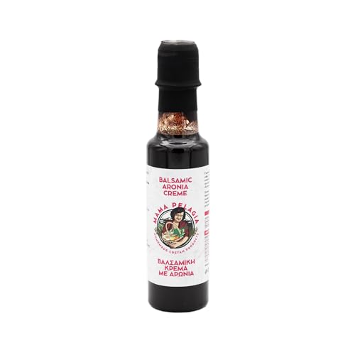 Traditionelle Feinkost aus Kreta – Auswahl an Oliven, Honig, Marmelade, Olivenöl & Balsamico-Essig (Balsamico Aronia 200ml) von Perfekto24