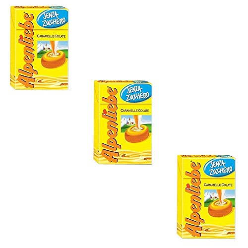 3x Perfetti Alpenliebe Süßigkeiten Honig Geschmack Bonbon Lollies 49g von Perfetti Van Melle