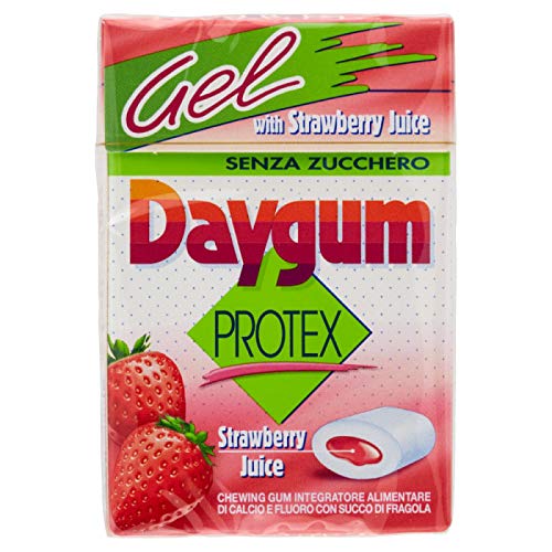 DAYGUM PROTEX ERDBEERKAUGUMMI 20 STCK von Perfetti Van Melle