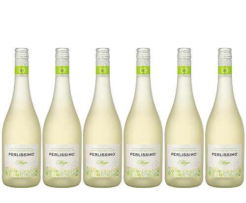 Perlissimo - Hugo Aromatisierter Cocktail auf Weinbasis, trinkfertig (6 x 0,75 L) von Perlissimo