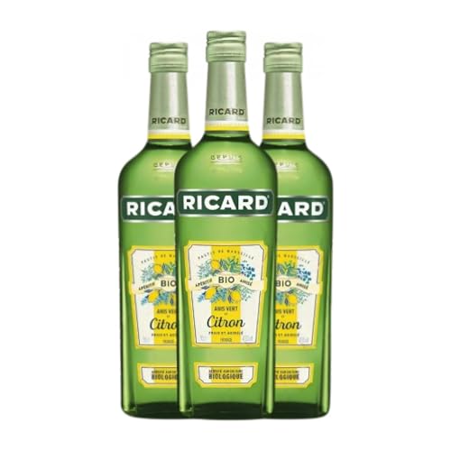 Schnaps PernodRicard Citron Bio 70 cl (Karton mit 3 Flaschen von 70 cl) von PernodRicard