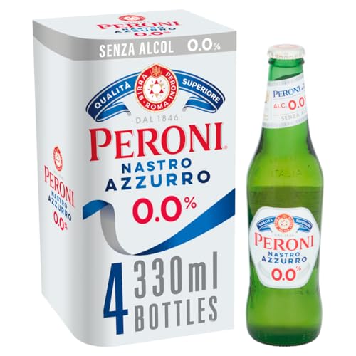 Peroni Nastro Azzurro Alkoholfrei, 4 x 330 ml von Peroni