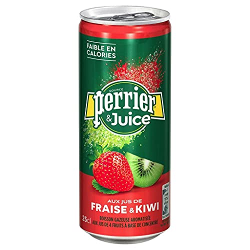 Perrier&Juice Erdbeer-Kiwi (24x25cl Dosen) von Perrier