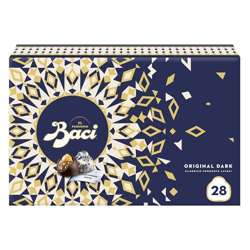 BACI PERUGINA Box 350g Classico Dark FINE Chocolate Truffle with Hazelnuts von BACI