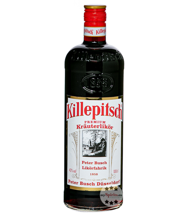 Killepitsch Kräuterlikör  (42 % Vol., 1,0 Liter) von Peter Busch Düsseldorf