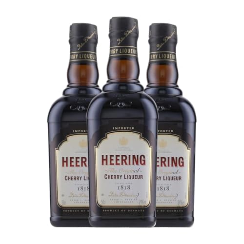 Liköre Peter F. Heering The Original Cherry Medium Flasche 50 cl (Karton mit 3 Medium Flasche von 50 cl) von Peter F. Heering