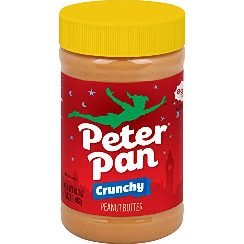 ConAgra Foods Peter Pan Erdnussbutter - Crunchy, 2er Pack (2x 462 g Dose) von Peter PAN